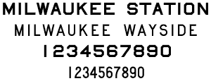 CSX Font