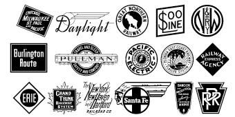 Railroad Heralds Font