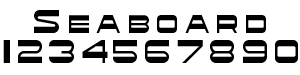 Seaboard Font